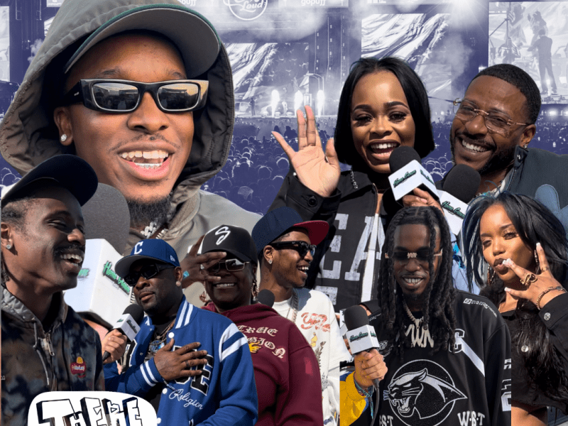 Backstage at Rolling Loud 2025 